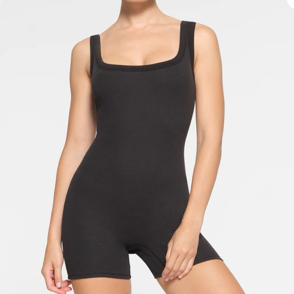 SKIMS Cotton Ribbed Onesie (with tags)